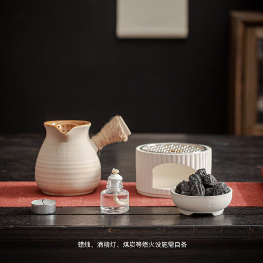 囲炉裏でお茶を煎れるセット
